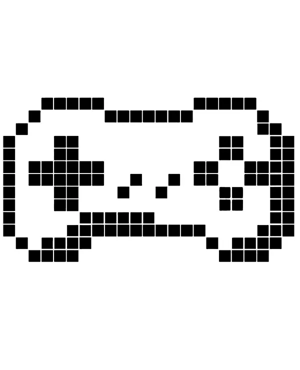 minecraft narzedzie kolorowanka gamepad
