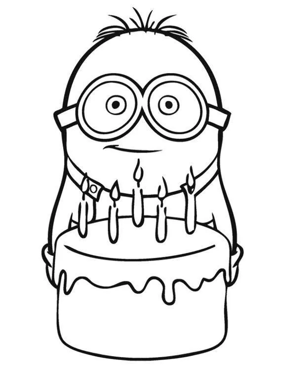 minionki kolorowanka 13