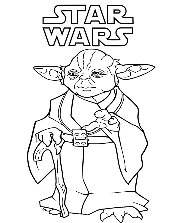mistrz yoda kolorowanka gwiezdne wojny