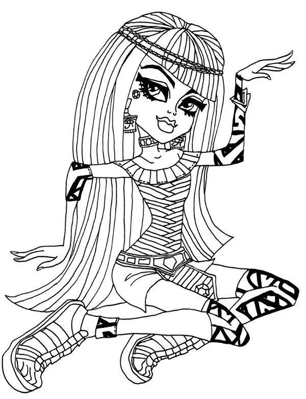 monster high kolorowanka 13