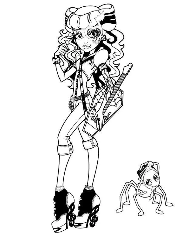 monster high kolorowanka 16