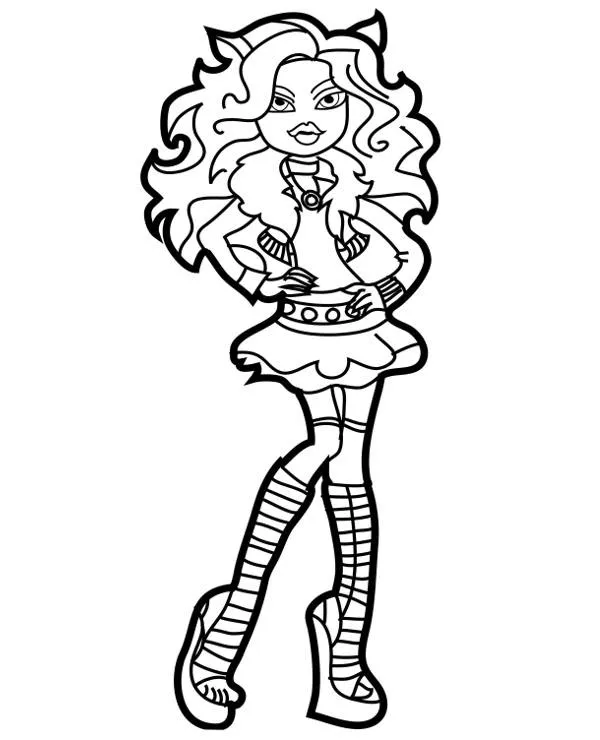 monster high kolorowanka 22