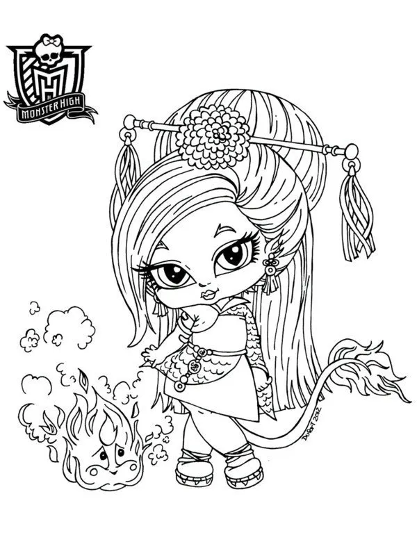 monster high kolorowanka dla dzieci