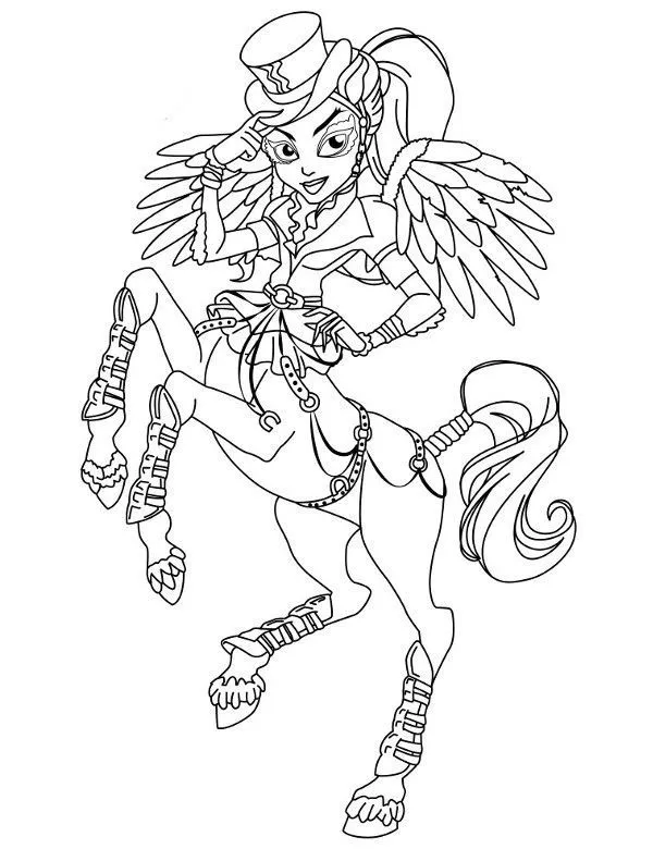 monster high kolorowanki 28