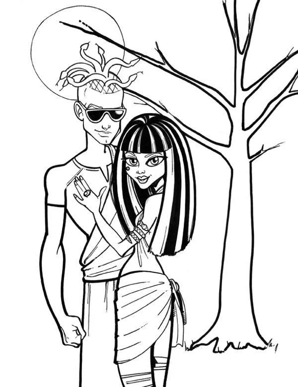 monster high malowanka dla dzieci 19