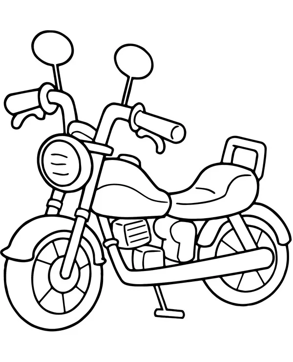 motor latwe kolorowanki dla dzieci do wydruku
