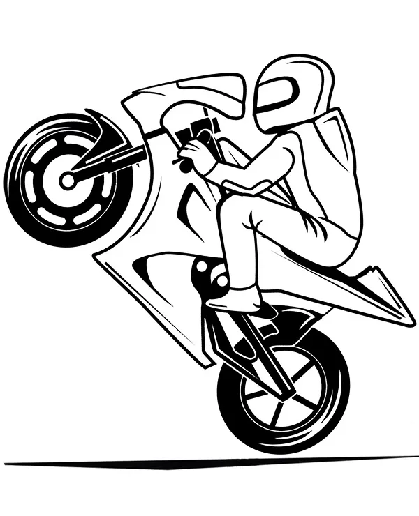 motor sportowy kolorowanka