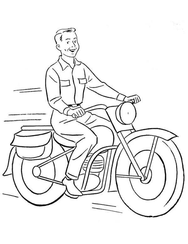 motory kolorowanki 14