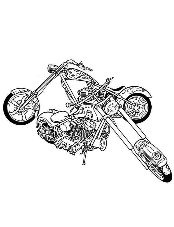 motory kolorowanki 15