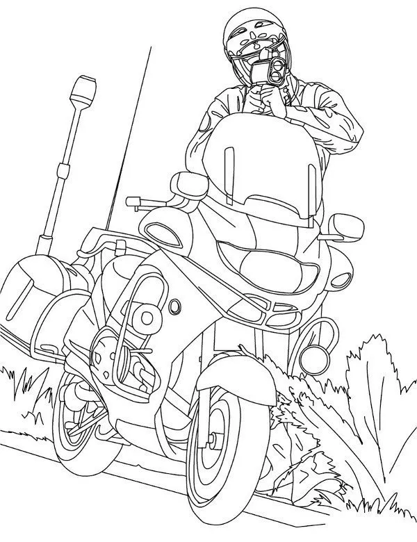 motory kolorowanki 3