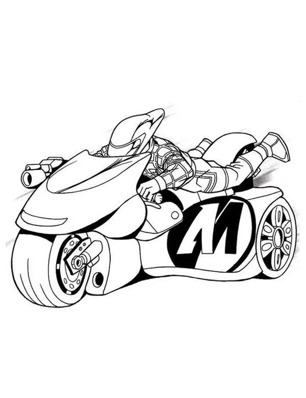 motory kolorowanki 4