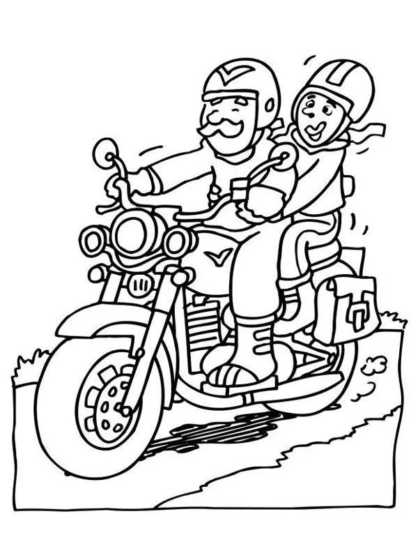 motory kolorowanki 9