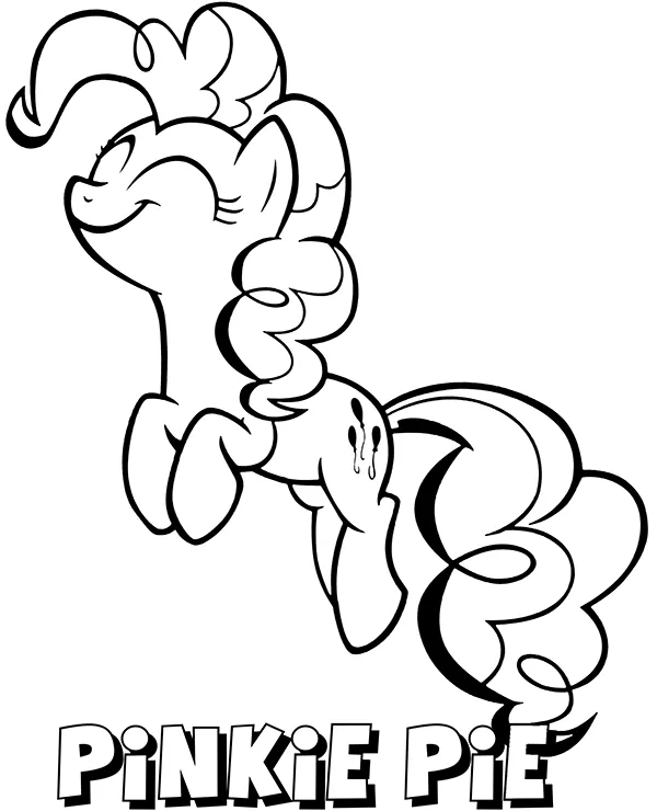 my little pony kolorowanka pinkie pie