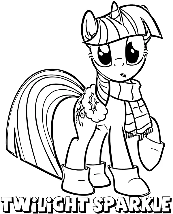 my little pony kolorowanka twilight sparkle