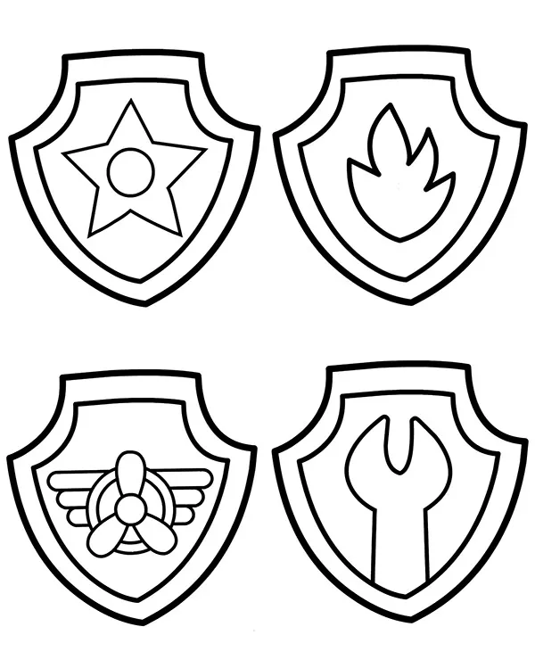 https://kolorowanki.site/wp content/uploads/2025/04/psi patrol odznaki