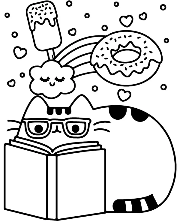 https://kolorowanki.site/wp content/uploads/2025/04/pusheen kolorowanka ksiazka