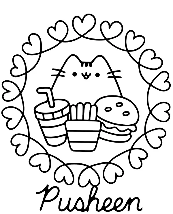 https://kolorowanki.site/wp content/uploads/2025/04/pusheen kolorowanka serca