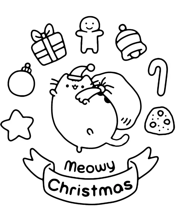 https://kolorowanki.site/wp content/uploads/2025/04/pusheen kolorowanka swieta