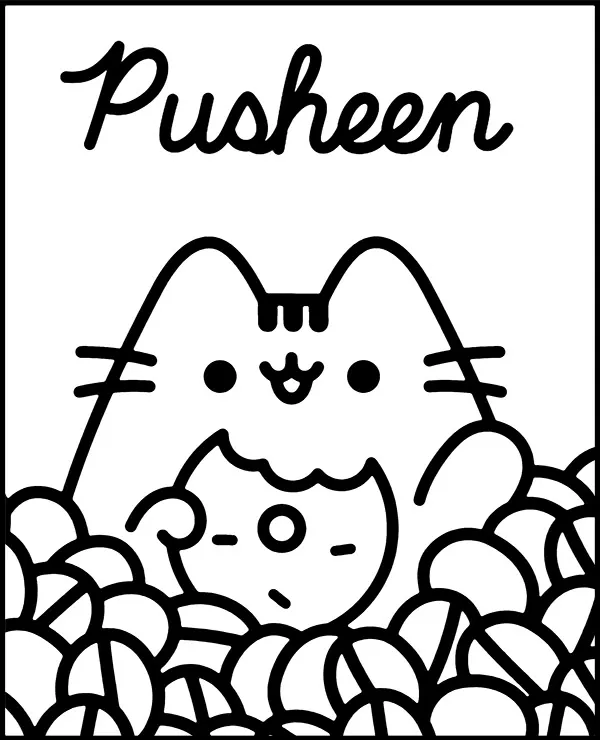 https://kolorowanki.site/wp content/uploads/2025/04/pusheen malowanka ciastko