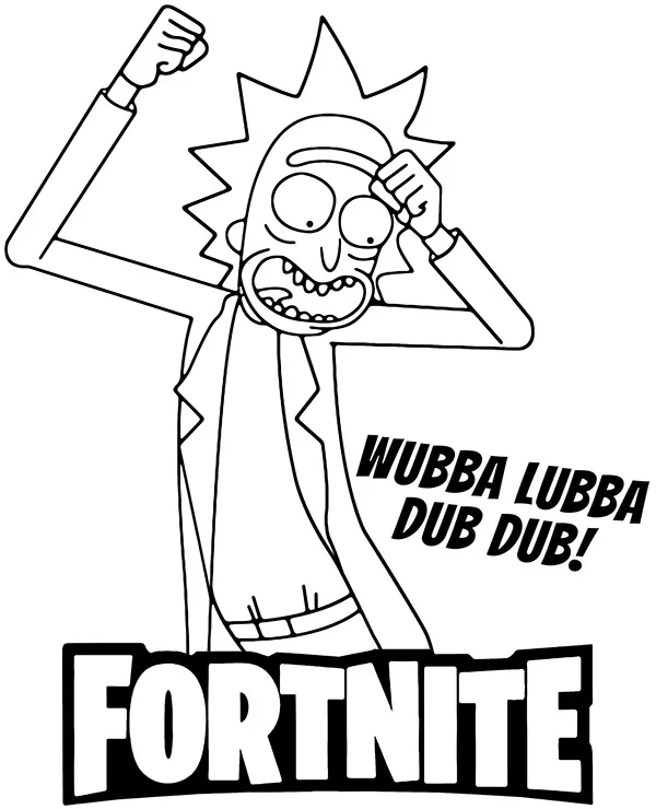 https://kolorowanki.site/wp content/uploads/2025/04/rick sanchez kolorowanka fortnite