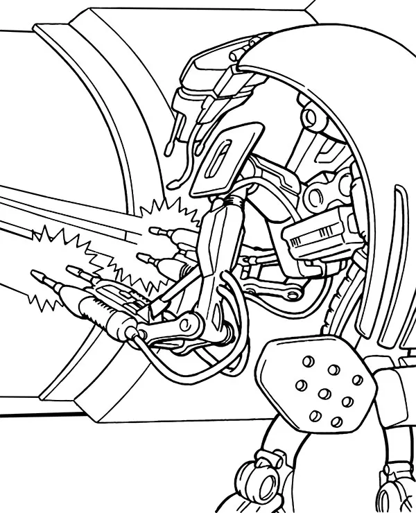 https://kolorowanki.site/wp content/uploads/2025/04/robot kolorowanka gwiezdne wojny do wydrukowania
