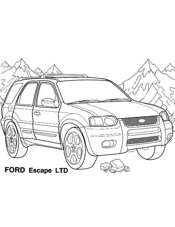 https://kolorowanki.site/wp content/uploads/2025/04/samochody kolorowanka ford escape