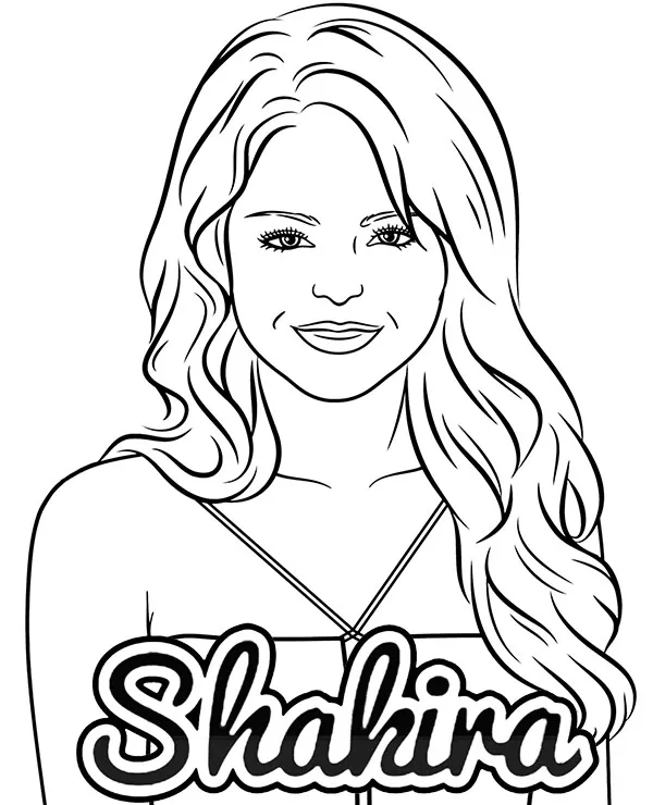 https://kolorowanki.site/wp content/uploads/2025/04/shakira kolorowanka