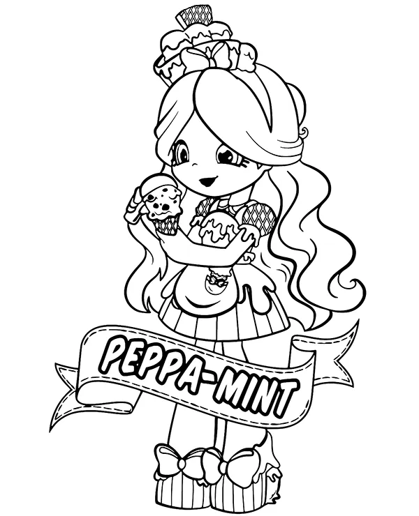 https://kolorowanki.site/wp content/uploads/2025/04/shoppie peppa mint kolorowanka do wydruku shopkins