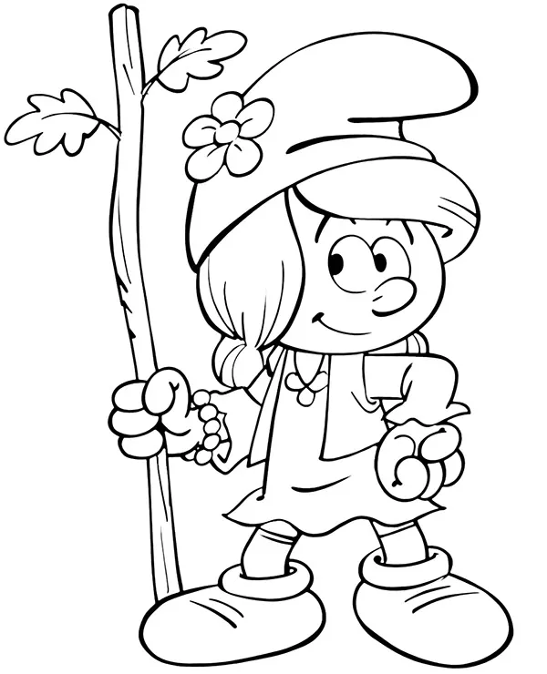 https://kolorowanki.site/wp content/uploads/2025/04/smerfy kolorowanki smerf smurfblossom