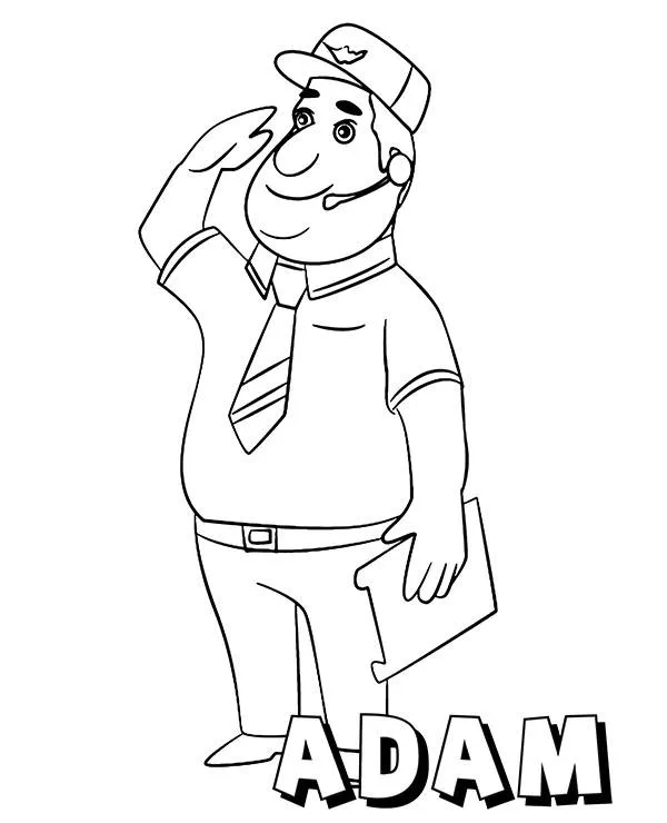 adam super wings kolorowanka
