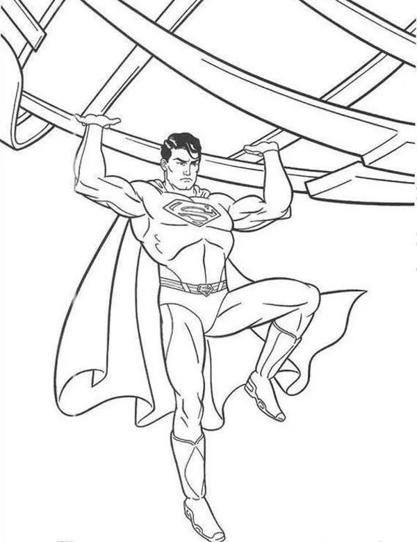 https://kolorowanki.site/wp content/uploads/2025/04/superman kolorowanka 20