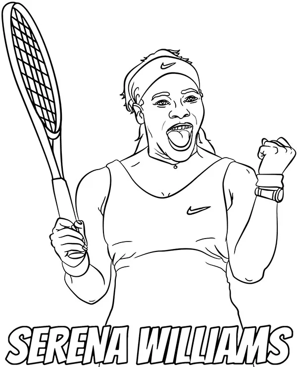 https://kolorowanki.site/wp content/uploads/2025/04/tenisistka serena williams kolorowanka