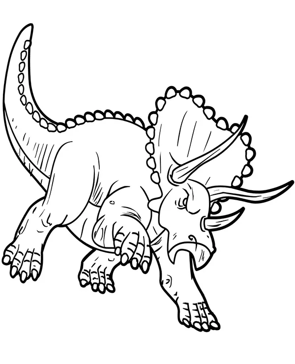 https://kolorowanki.site/wp content/uploads/2025/04/triceratops kolorowanka