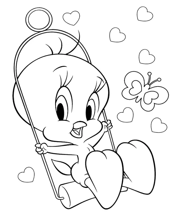https://kolorowanki.site/wp content/uploads/2025/04/tweety kolorowanka 30