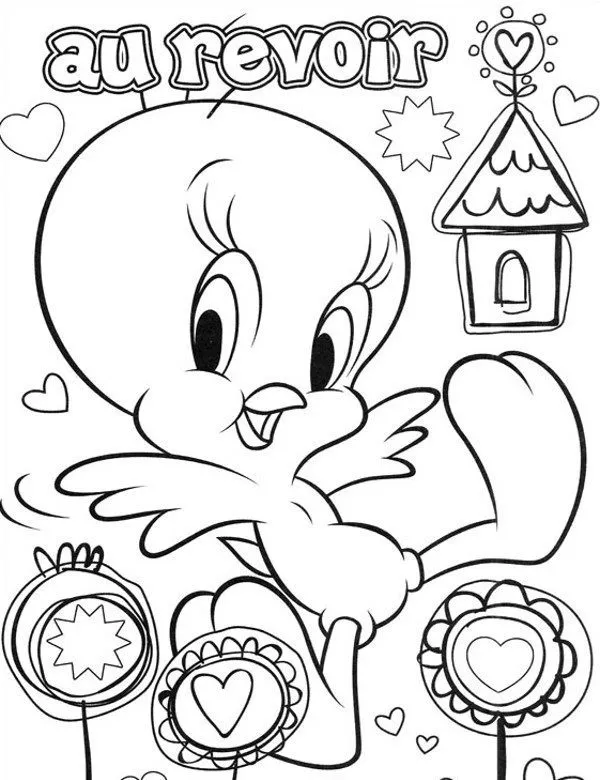 https://kolorowanki.site/wp content/uploads/2025/04/tweety malowanka dla dzieci 19