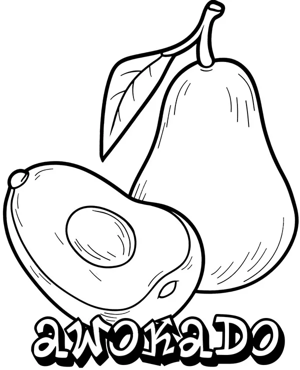https://kolorowanki.site/wp content/uploads/2025/04/warzywa kolorowanka awokado do druku
