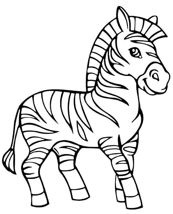 https://kolorowanki.site/wp content/uploads/2025/04/zebra kolorowanka zwierzeta afryki