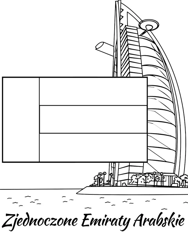 https://kolorowanki.site/wp content/uploads/2025/04/zjednoczone emiraty arabskie kolorowanka flaga