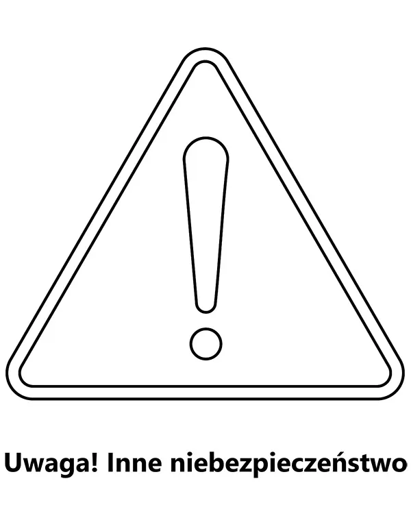 https://kolorowanki.site/wp content/uploads/2025/04/znak drogowy kolorowanka uwaga inne niebezpieczenstwo