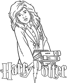 harry potter kolorowanka hermione granger