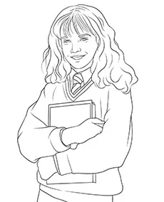 hermione granger kolorowanka