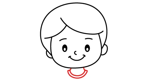 jak narysowac chlopca rysunek krok 5