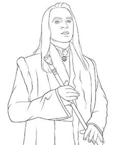 Lucius malfoy kolorowanka mobile