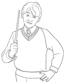 https://kolorowanki.site/wp content/uploads/2025/04/Ron Weasley kolorowanka
