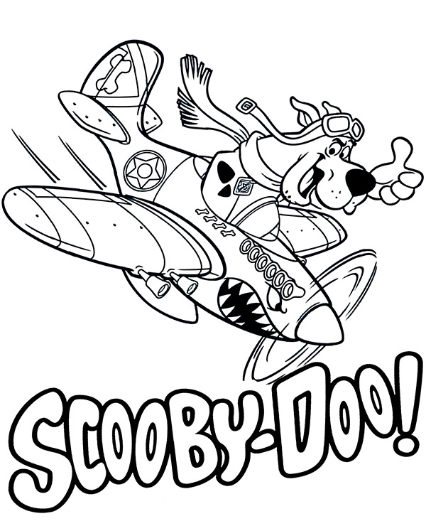 https://kolorowanki.site/wp content/uploads/2025/04/Scooby doo samolot kolorowanka