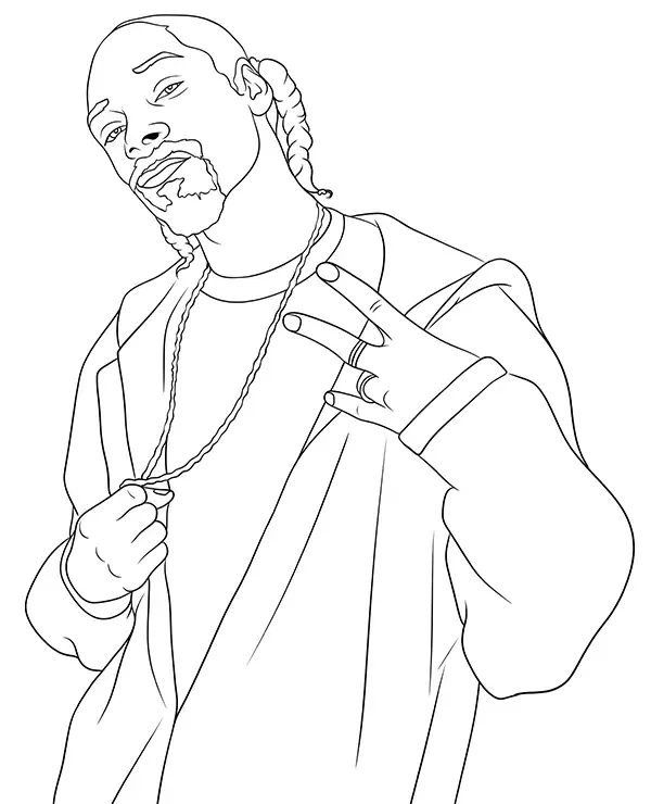 https://kolorowanki.site/wp content/uploads/2025/04/Snoop Dog kolorowanka raper
