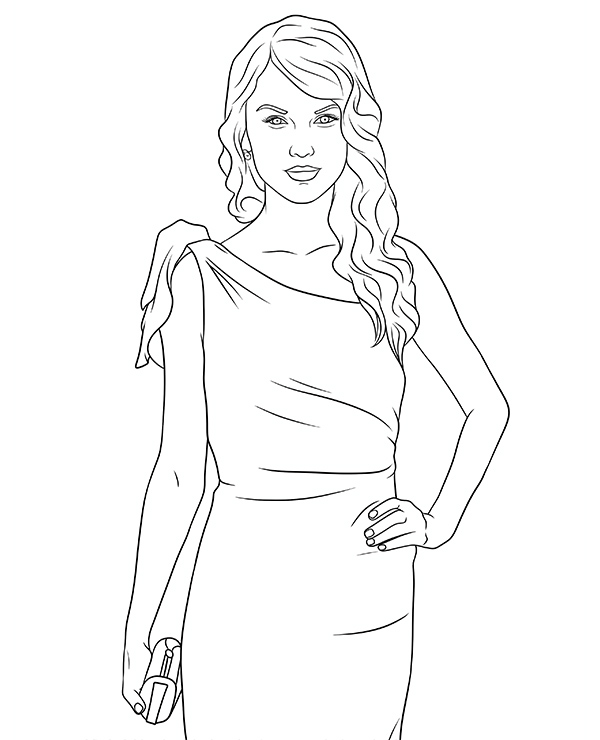 https://kolorowanki.site/wp content/uploads/2025/04/Taylor swift kolorowanka
