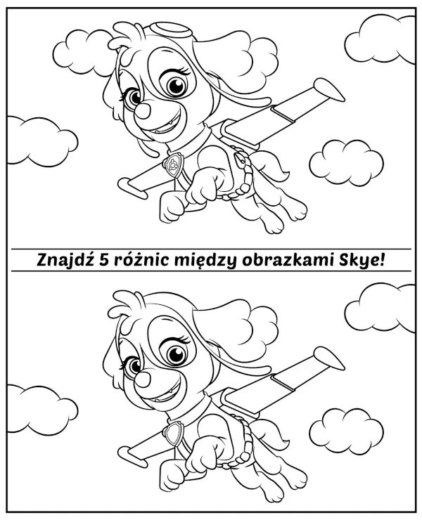 https://kolorowanki.site/wp content/uploads/2025/04/znajdz 5 roznic skye psi patrol